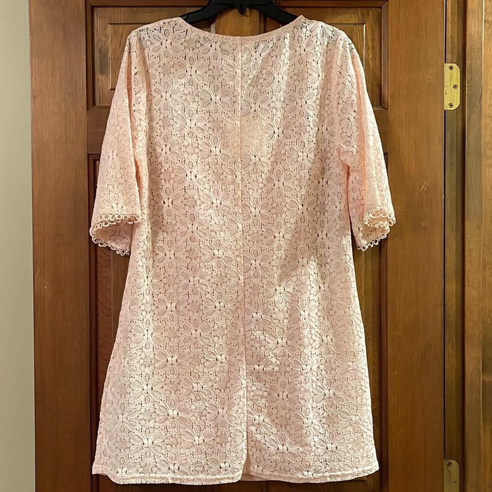 Umgee Womens Pink Lace Dress Size Small NWT - Picture 3 of 4